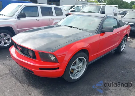 2006 Ford Mustang V6 из США, поврежденный, VIN 1ZVFT80N765262666